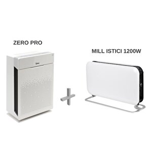 Winix Zero Pro Hava Temizle Cihazı ve Mill Portatif Akıllı Isıtıcı 1200W-Wifi Bağlantılı