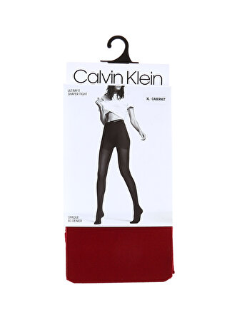 Calvin Klein Bordo Külotlu Çorap