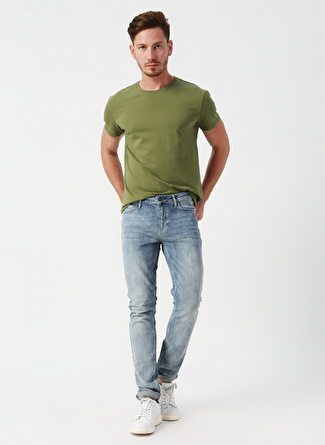 Aeropostale Skinny Fit İndigo Denim Pantolon