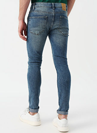 Only & Sons Skinny Fit Mavi Denim Pantolon