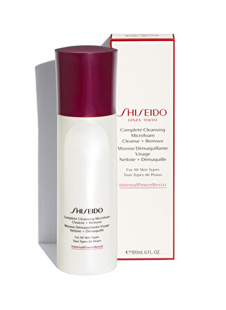 Shiseido Complete Cleansing Microfoam 180 Ml Köpük Temizleyici Boyner