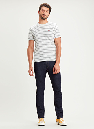 Levis 511 Slim Fit İndigo Erkek Denim Pantolon DARK HOLLOW LOC 04511-4497