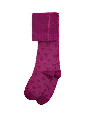 U.S Polo Assn. Mor Kız Çocuk Paketli Çorap STENTS-VR038