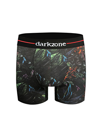 Darkzone Erkek Yaprak Desenli Boxer  DZN2087