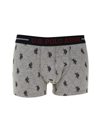 U.S. Polo Assn. Siyah 3``Lü Erkek Boxer