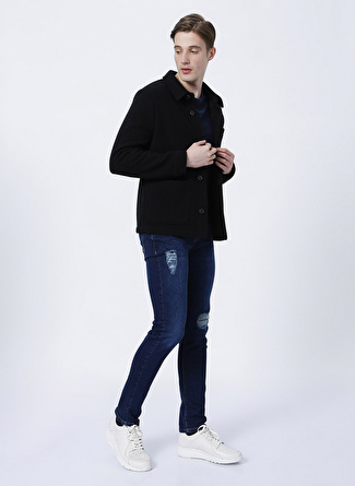 Aeropostale  Slim Fit İndigo Erkek Denim Pantolon E-ETHAN