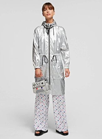 Karl Lagerfeld KARL LAGERFELD Metalik Yağmurluk