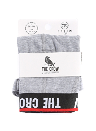 The Crow Gri Melanj Erkek Boxer