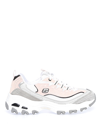 Skechers 13147 Wgpk D``lites Pembe - Beyaz - Gri Kadın Lifestyle Ayakkabı