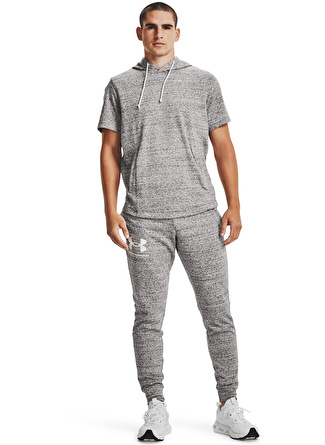 Under Armour 1361642-Ua Rival Terry Jogger Fitted Beyaz Erkek Eşofman Altı