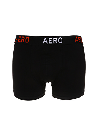 Aeropostale Normal Kalıp Siyah Erkek Boxer - AP-BXR02