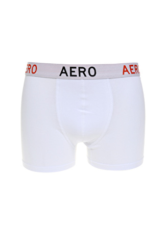 Aeropostale Normal Kalıp Beyaz Erkek Boxer - AP-BXR02