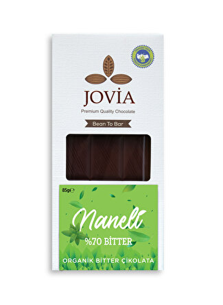 Jovia Organik %70 Bitter Çikolata-Naneli Boyner
