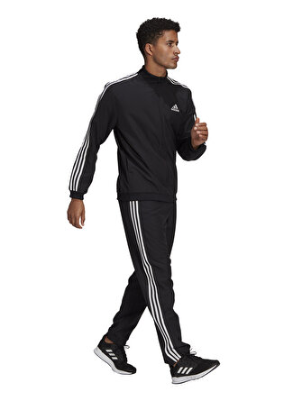 Adidas Adidas Gk9950 M 3S Wv Tt Ts Dik Yaka Normal Bel Düz Erkek Eşofman Takımı