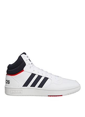 adidas GY5543 HOOPS 3.0 M Beyaz - Lacivert Erkek Lifestyle Ayakkabı