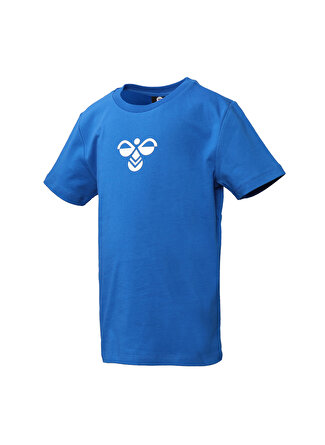 Hummel CAMEL Mavi Erkek Çocuk T-Shirt 911298-2104