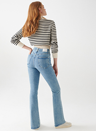 Mavi Flare Boot Cut Kadın Denim Pantolon M101489-80543 BROADWAY Shaded Mavi Move