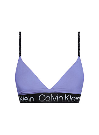 Calvin Klein 00GWS2K111VDT Kalp Yaka Normal Kalıp Düz Mor Kadın Sporcu Sütyeni Boyner