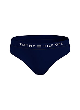 Tommy Hilfiger UW0UW03393DW5004 Mavi Kadın Bikini Alt