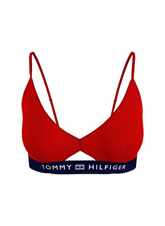 Tommy Hilfiger UW0UW03356XLG004 Kırmızıkadın Bikini Üst Boyner