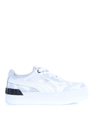 Puma Beyaz Kız Çocuk Yürüyüş Ayakkabısı 38749002 Carina Lift SmmerGraphicPS