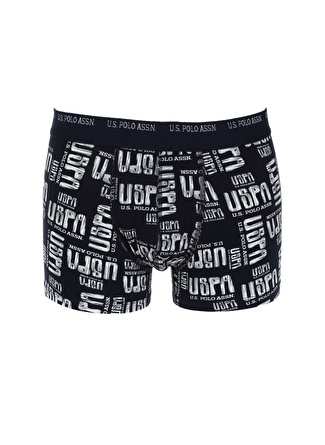 U.S. Polo Assn. Lacivert Erkek Boxer TEKLİ BOXER