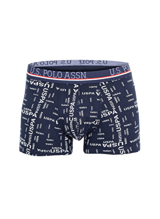 U.S. Polo Assn. Lacivert Erkek Boxer 3`Lü Boxer