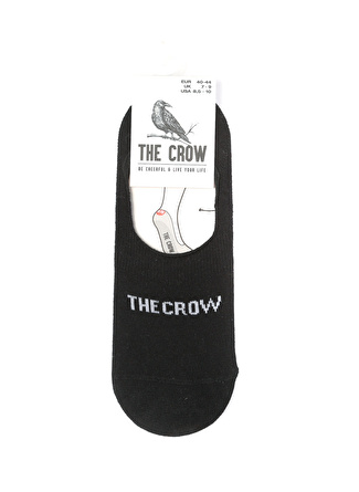 The Crow Siyah Erkek Babet Çorabı - Gretel