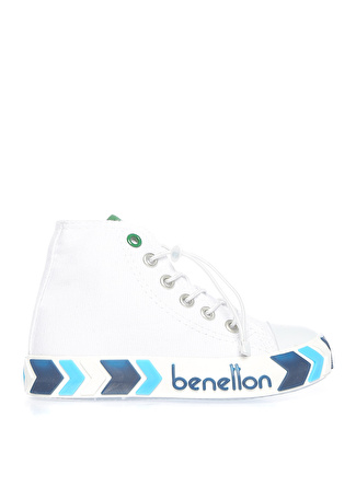 Benetton Bn-30647 313 Beyaz - Lacivert Erkek Çocuk Yürüyüş Ayakkabısı