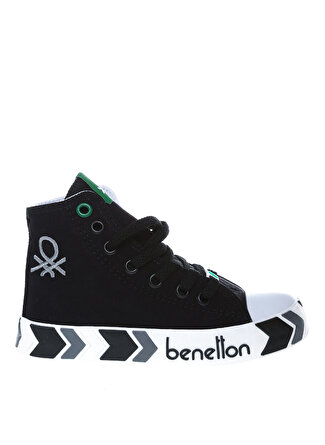 Benetton Siyah Erkek Çocuk Yürüyüş Ayakkabısı BN-30634 01-