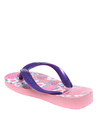 Havaianas Pembe Kız Çocuk Terlik 400005 FLORES MACARON_1