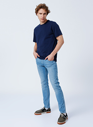 Wrangler Normal Bel Slim Tapered Erkek Denim Pantolon W18SXP39V_LARSTON Denim Pantolon