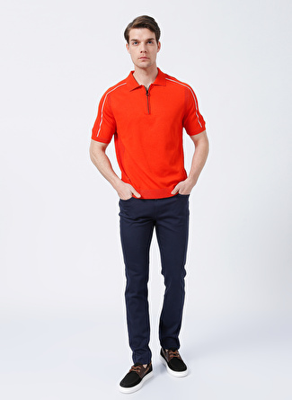 Gualtiero Manuele Giorgi GU22MSS01215 Normal Bel Slim Fit Lacivert Erkek Pantolon