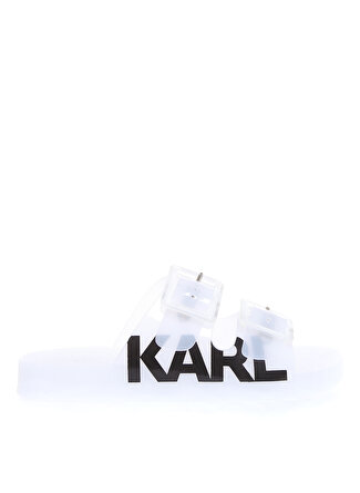 Karl Lagerfeld KARL LAGERFELD Beyaz Kadın Terlik KL80720