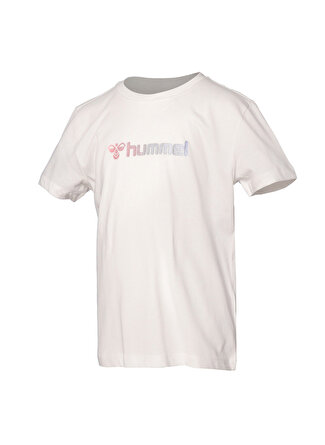 Hummel DEGO T-SHIRTS S/s Kırık Beyaz Kız Çocuk T-Shirt 911570-9003