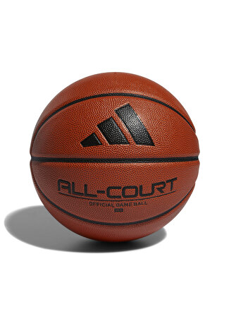 Adidas Siyah - Turuncu Unisex Basketbol Topu HM4975 ALL COURT 3.0