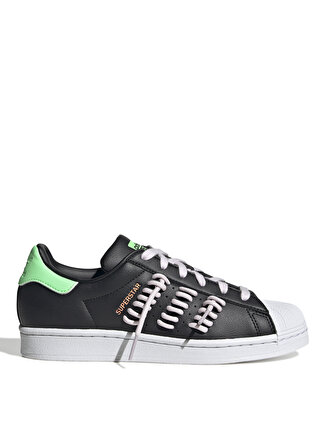 Adidas Siyah - Pembe Kadın Lifestyle Ayakkabı GY9533 SUPERSTAR W