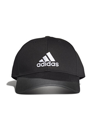 Adidas Siyah - Beyaz Unisex Şapka FK0891 BBALL CAP COT