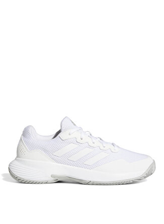 Adidas Beyaz - Gri Kadın Tenis Ayakkabısı GW4971 GameCourt 2 W