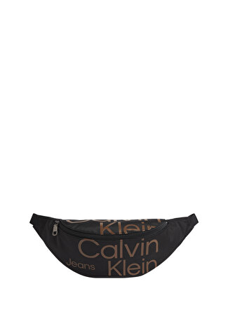 Calvin Klein Polyester Siyah Erkek Bel Çantası SPORT ESSENTIALS WAISTBAG38 AOP