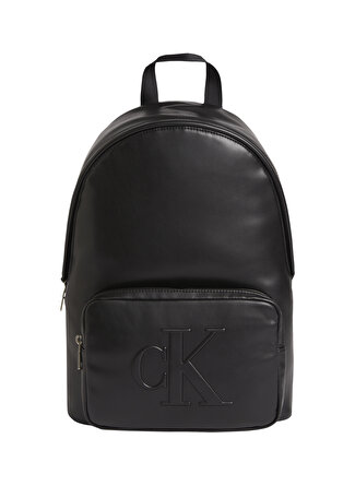 Calvin Klein Monogram Soft Campus Siyah Erkek Sırt Çantası