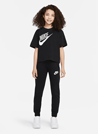 Nike Siyah Kız Çocuk T-Shirt