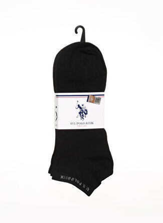 U.S Polo Assn. Siyah Erkek Çorap JAMES-SK22-5.VR046