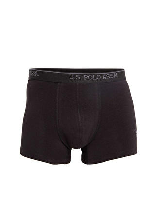 U.S. Polo Assn. Siyah Erkek Boxer 3`Lü Boxer