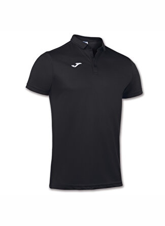 Joma Polo Yaka Düz Siyah Erkek T-Shirt 100437.100-POLO SHIRT HOBBY BLACK S