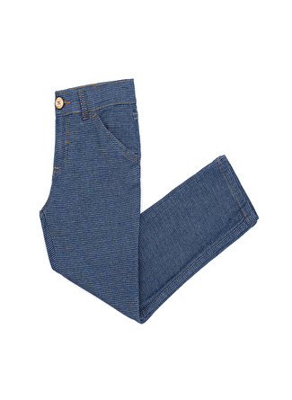 U.S. Polo Assn. Normal Bel Mavi Erkek Çocuk Denim Pantolon KOBEKIDS