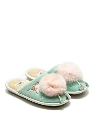 Twigy Mint Kız Çocuk Kışlık Ev Ayakkabısı YY0415