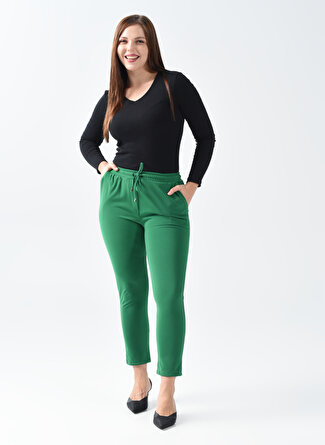 Selen Yeşil Kadın Pantolon 22KSL5965