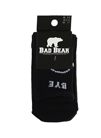 Bad Bear Kırık Beyaz Erkek Çorap BYE TALL