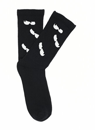 Boyner Fluffy Siyah Erkek Çorap FFY-E-35